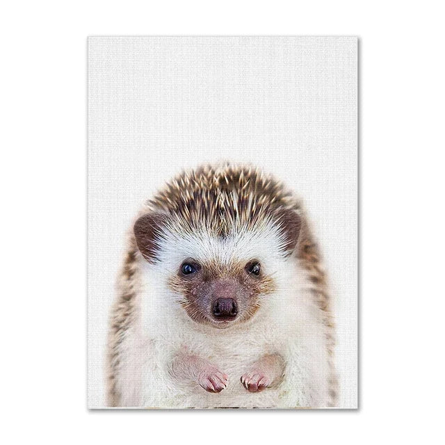 Tendresse Sauvage – Toile animaux décorative par Douce Home