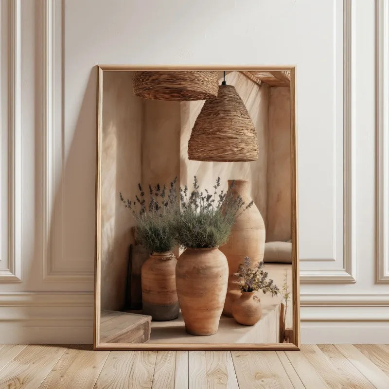 Silence – Toile murale épurée par Douce Home